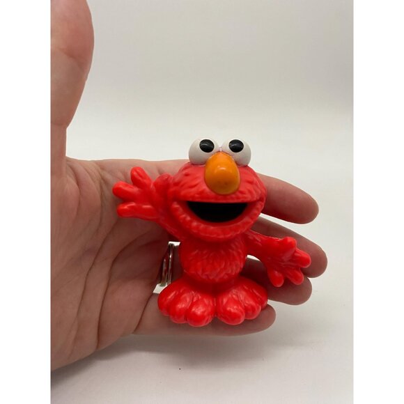 Hasbro Sesame Street Elmo Figurine - Jim Henson Muppet Character Toy Collectible - Picture 6 of 7